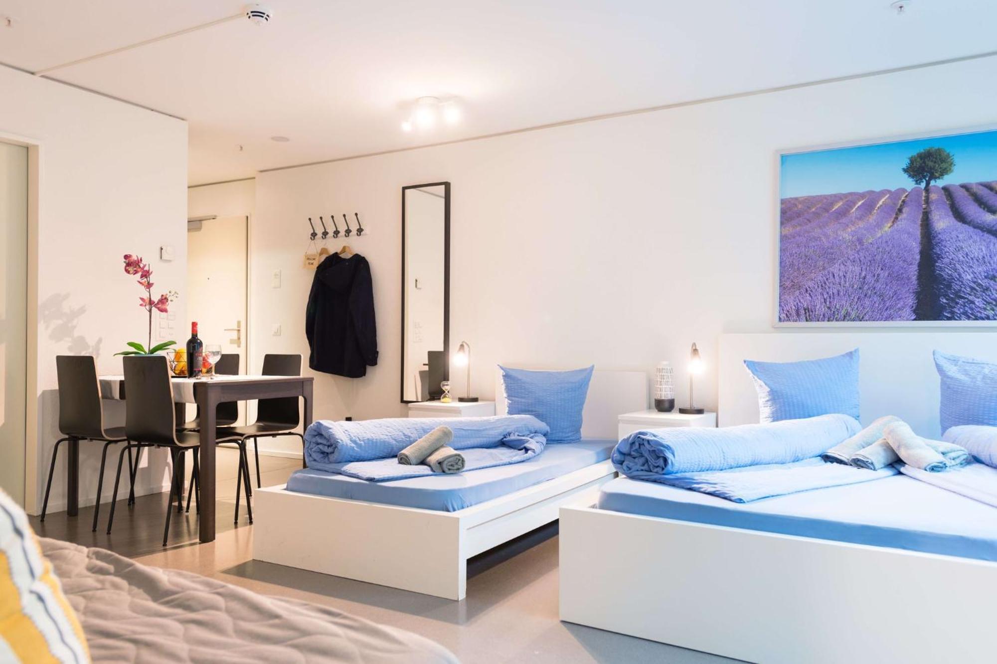Hitrental Allmend Comfort Studios Luzern Buitenkant foto