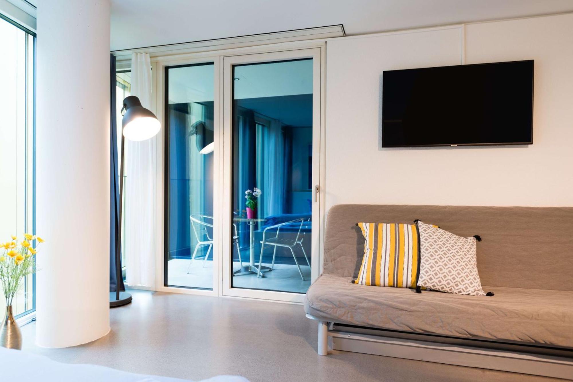 Hitrental Allmend Comfort Studios Luzern Buitenkant foto
